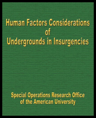 【预售】Human Factors Considerations of Undergrounds in I