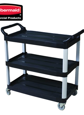 原装美国进口 乐柏美 Rubbermaid FG409100 多用途推车, 无隔板