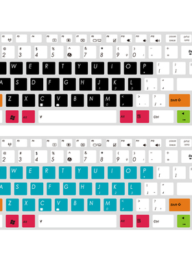 华硕 X42N K42J K42F K43S U45J F401A F402笔记本电脑键盘保护膜