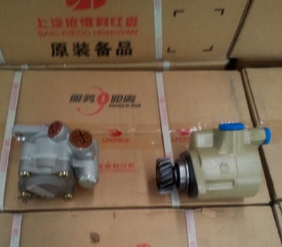 上汽依维柯红岩杰狮红岩新金刚方向机助力泵转向器助力泵原厂配件