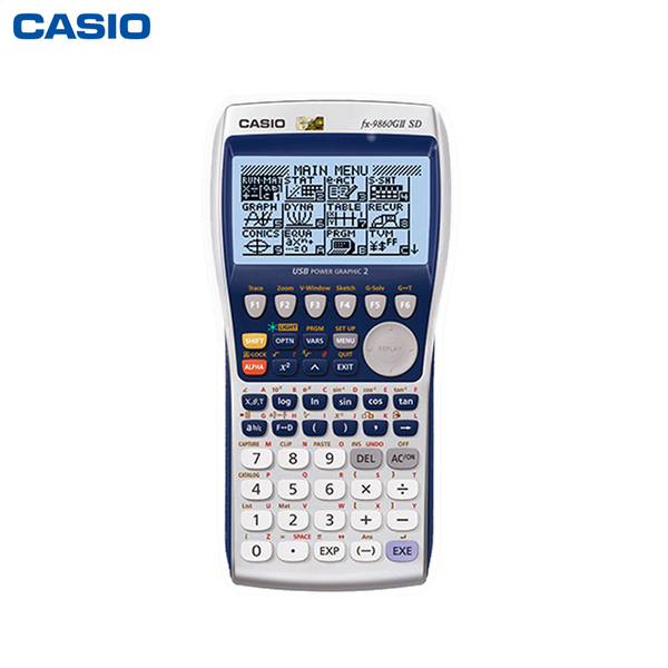 Casio/卡西欧 FX-9860GIISD图形工程测量计算器计算机现货