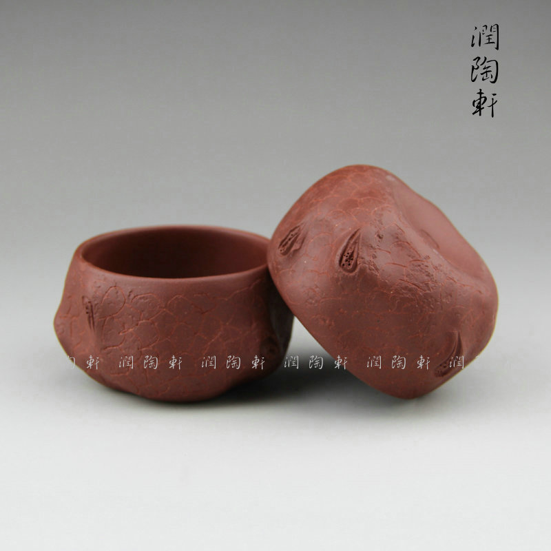宜兴树桩供春品茗杯紫砂茶具
