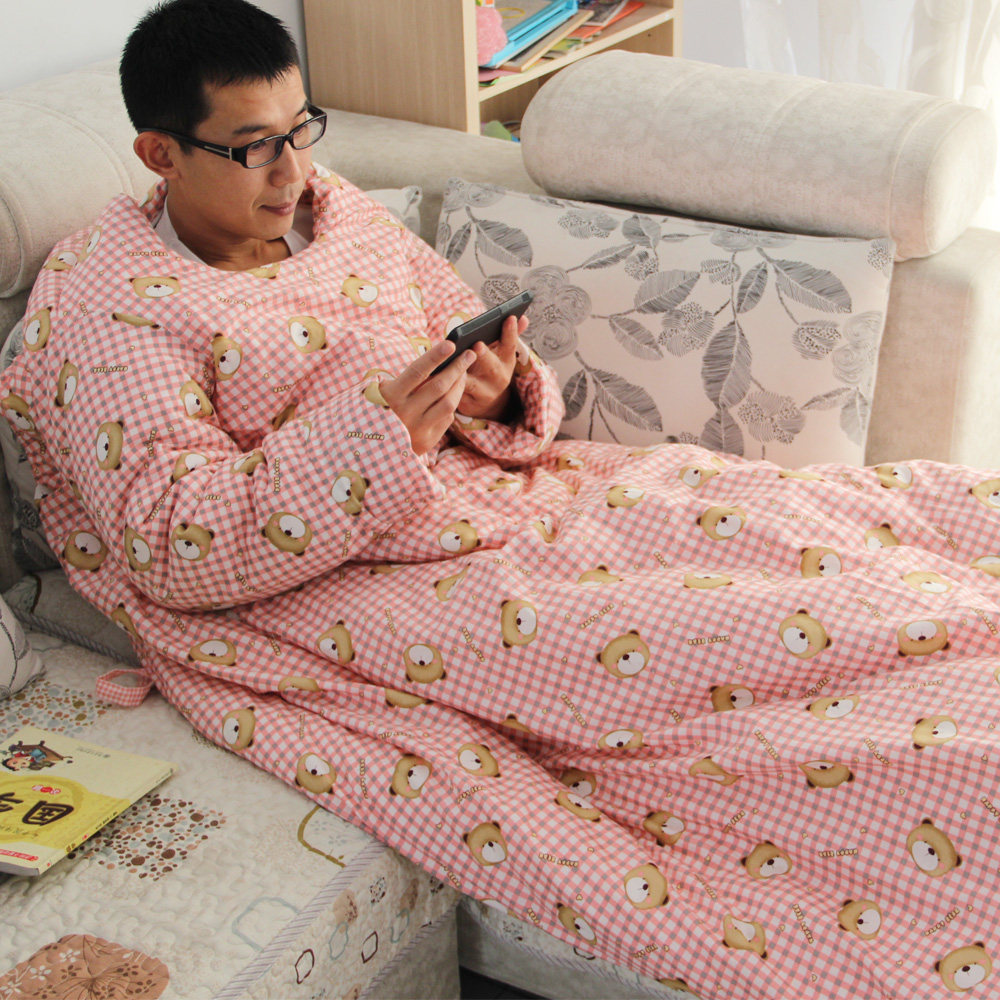 懒人被子冬款 带被罩 防踢被 带袖子 成人儿童阅读被 棉花睡袋,床上用品,棉花被,淘宝优惠券,粉丝福利购,淘宝优惠卷