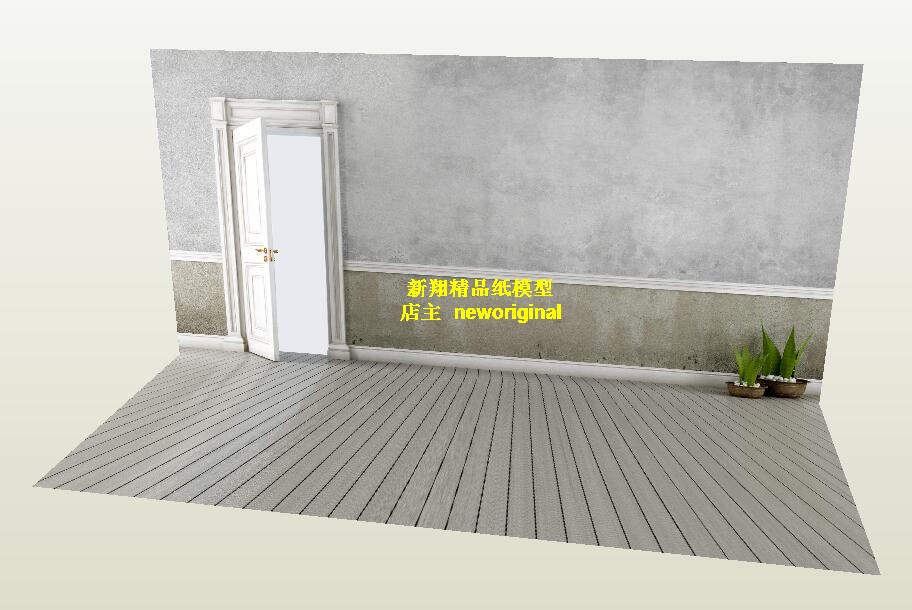 1比6 1比8  人偶展示 室内场景家具 商品展示台 车模汽车场景模型