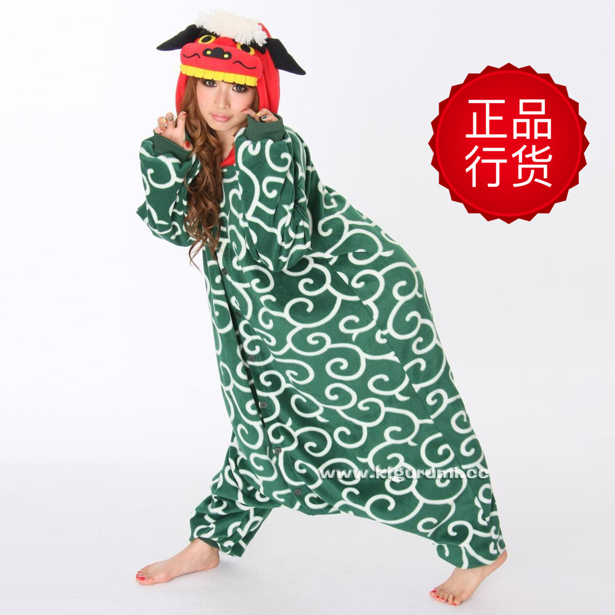 日本卡通情侣家居服连体睡衣