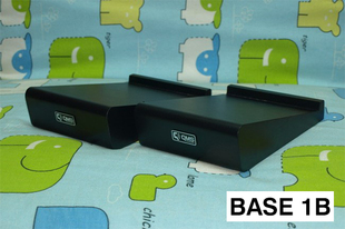 汇典QMS声荟 实木音箱底座 桌面音箱垫 电脑音箱 座 近场聆听利器