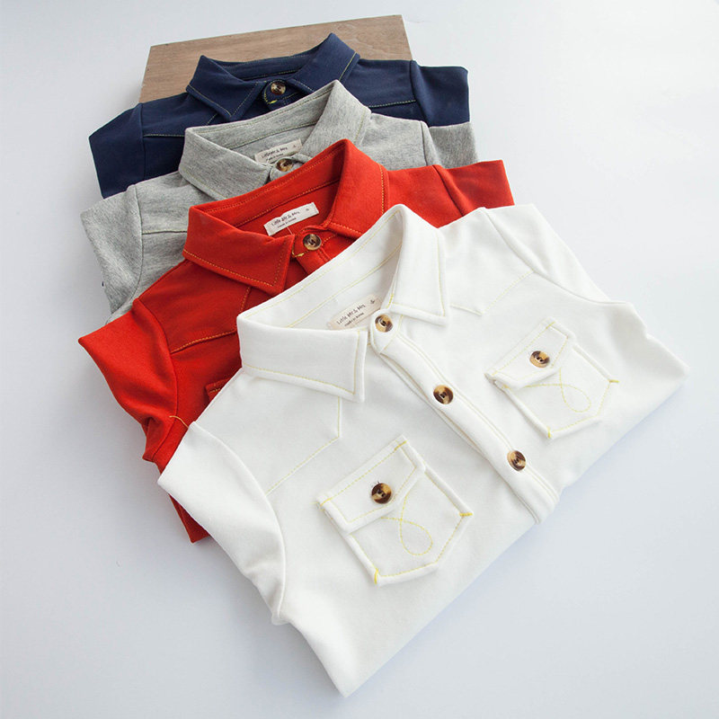 Chemise garcon à manche longue - Ref 2076707 Image 1