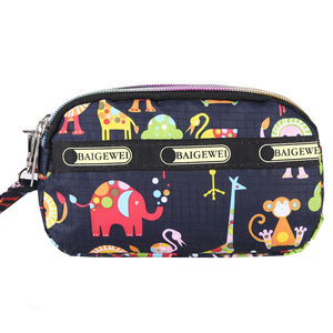 2018新款花布加厚大手机包 零钱包 逛街包 三层拉链包