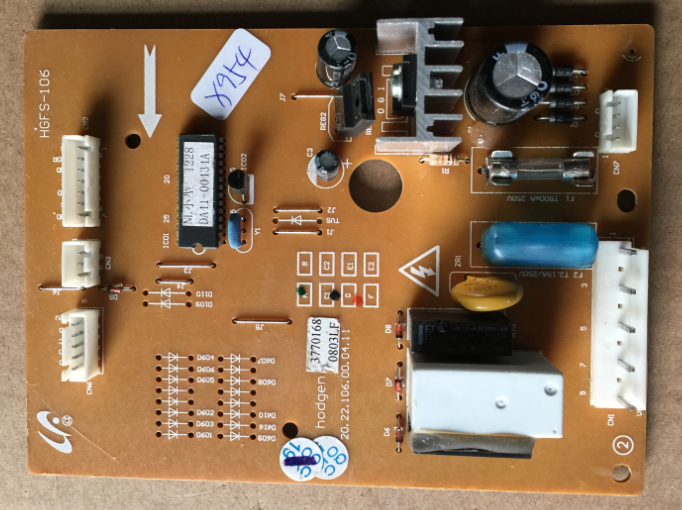 三星BCD-220NJVG冰箱电脑板DA41-00434A HGFS-106主板控制板