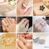 Hàn quốc phiên bản của đơn giản đồ trang sức nhỏ ngọt ngào dễ thương bốn lá clover sinh viên vòng tay thời trang hoang dã đèn flash kim cương tim bracelet trang sức