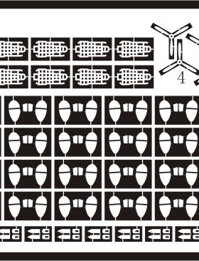 L70092 1/700 航母舰载机舰爆机改造蚀刻片