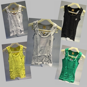 芬腾睡衣女夏季休闲时尚吸汗无袖运动背心多色可选DY130142