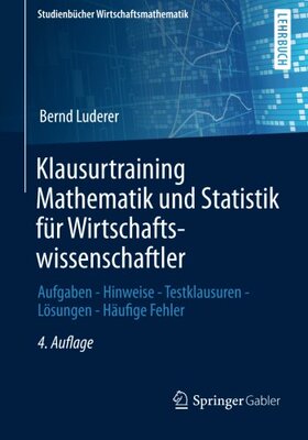 【预订】Klausurtraining Mathematik Und Stati...