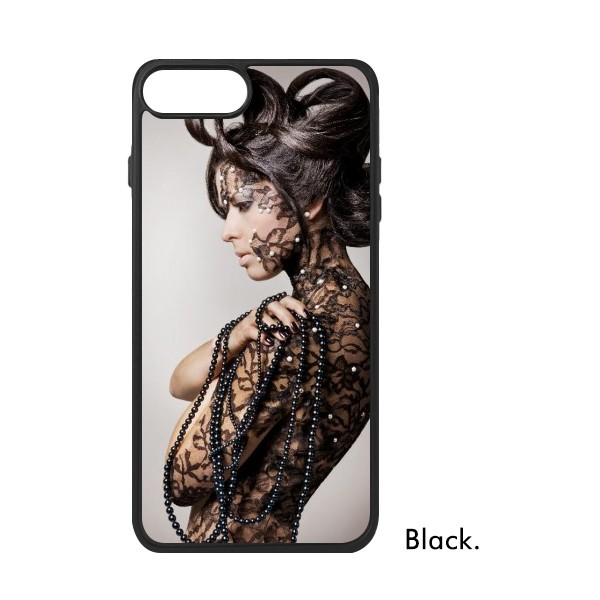 适用于iPhone信仰裸背褐发美女图Xr手机壳max保护套678plus硅胶11