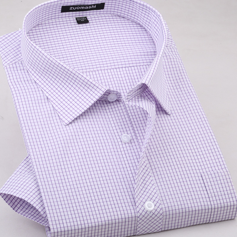 男士全棉短袖衬衫推荐