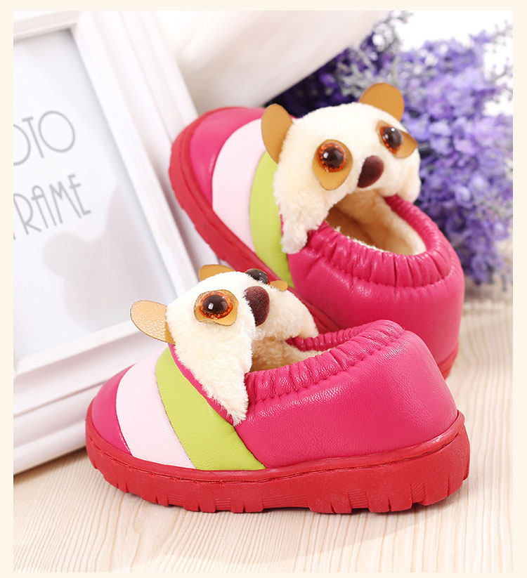 Pantoufles enfants en suède - Ref 1028164 Image 1