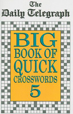 【预售】the daily telegraph big book of quick crossword
