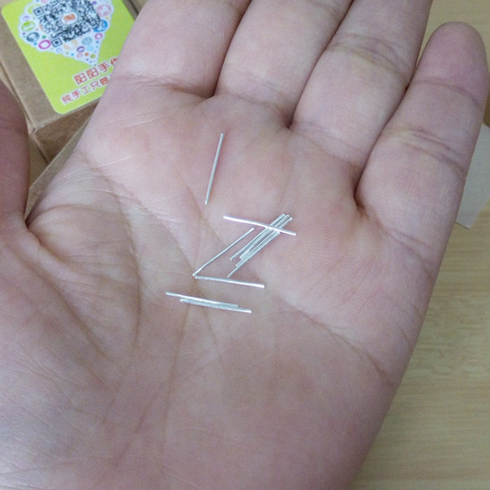 手工打磨s999足银纯银耳针耳棒耳钉简约基础款刚打耳洞养耳防过敏,饰品/流行首饰/时尚饰品新,耳钉,淘宝优惠券,粉丝福利购,淘宝优惠卷