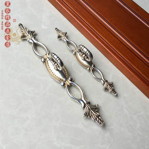 热卖欧式高档橱柜北欧风情 古银拉手古典仿古衣柜门把手抽屉鞋柜