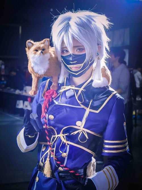 仿真九尾狐模型狐狸毛绒玩具玩偶桌面树脂创意装饰白狐摆件纯手工