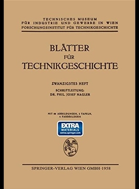 【预售】Blatter Fur Technikgeschichte