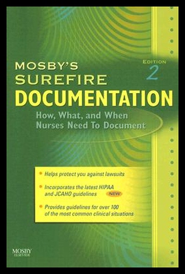 【预售】Mosby's Surefire Documentation: How, What, and