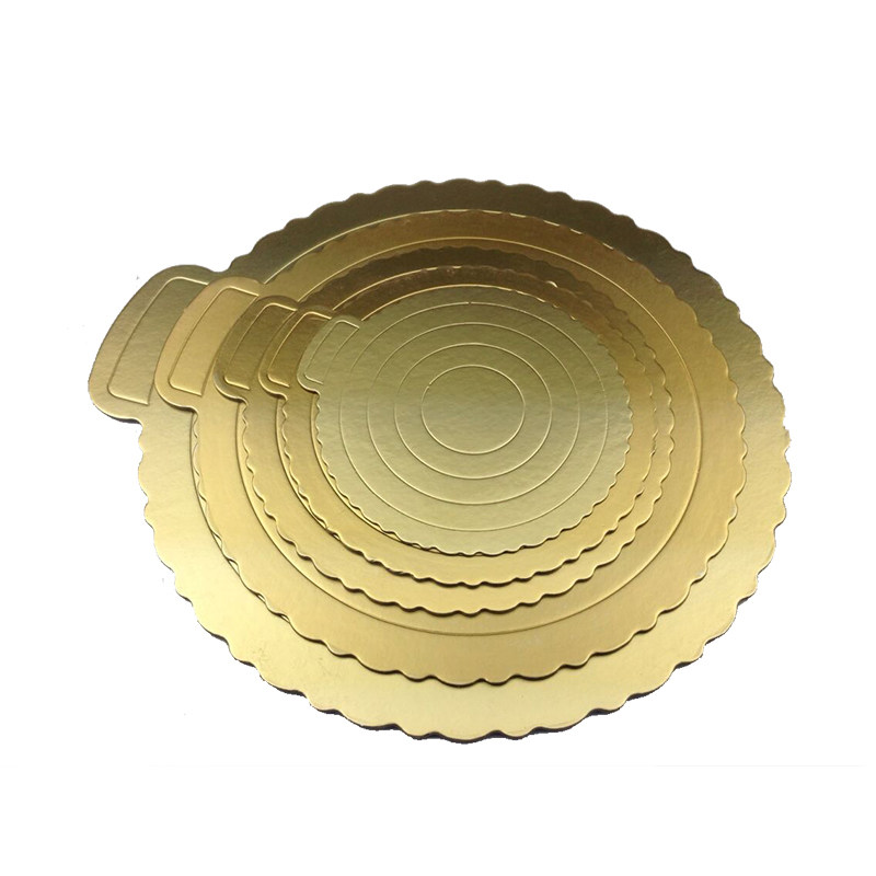 蛋糕垫 金色加厚硬纸垫 西点底托 生日蛋糕底托6-13寸 金卡甜品托