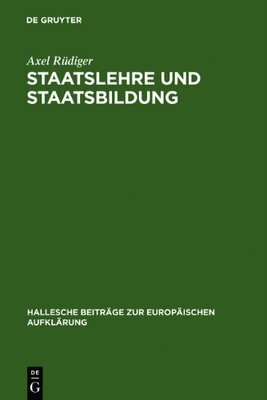【预售】Staatslehre Und Staatsbildung: Die S...