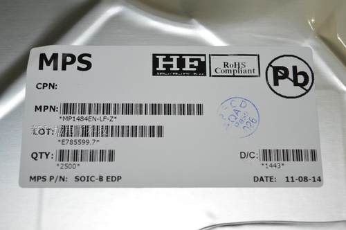 MPS代理 MP1484EN 3A  18V同步整流降压转换器 芯片IC SOP-8