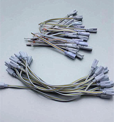 一体化灯管连接头转角线转弯线