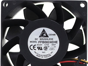 全新原装台达 FFB0824EHE 8038 8cm 24V 0.75A 双滚珠变频器风扇