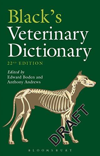 【预售】blacks veterinary dictionary