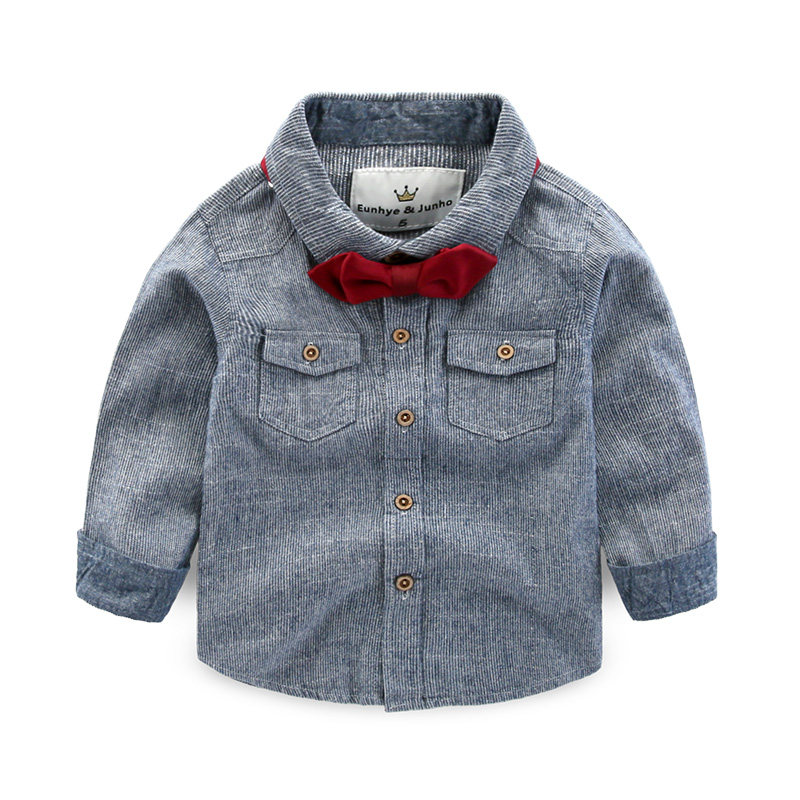 Chemise garcon à manche longue - Ref 2074027 Image 1