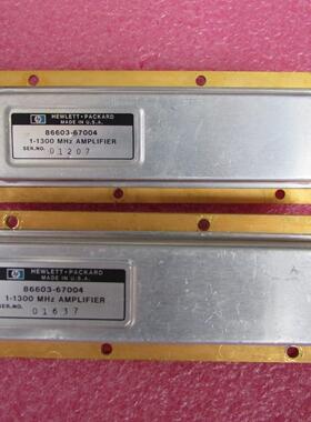 HP进口86603-67004 1-1300MHz 44dB SMA 低噪声微波放大器