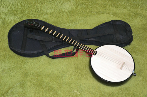 正品包邮三弦秦琴 乐器 品牌直销 优质硬木特制秦琴 弹拨乐器秦琴 - 封面