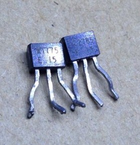 小功率三极管2SC2785,2SA1175  A1175 C2785配对管