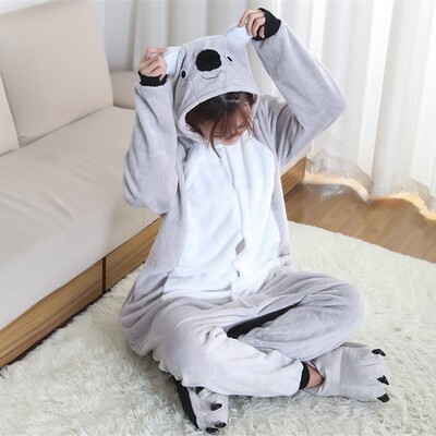 龙猫动物考拉居家服演出连体睡衣