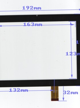 8寸全新平板电脑电容式 爱可C901 903原装触摸屏 TPC0140 VER1.0