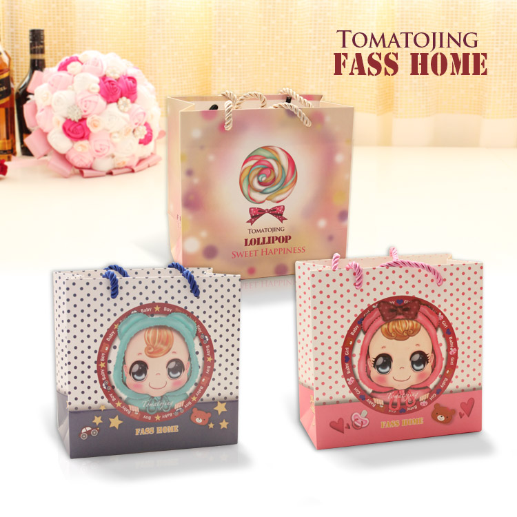 home可爱风设计喜蛋袋通用诞生礼