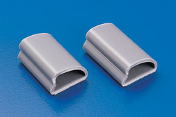 进口台湾KSS凯士士 PVC电线固定夹 CL-25 底座背胶 灰色100pcs