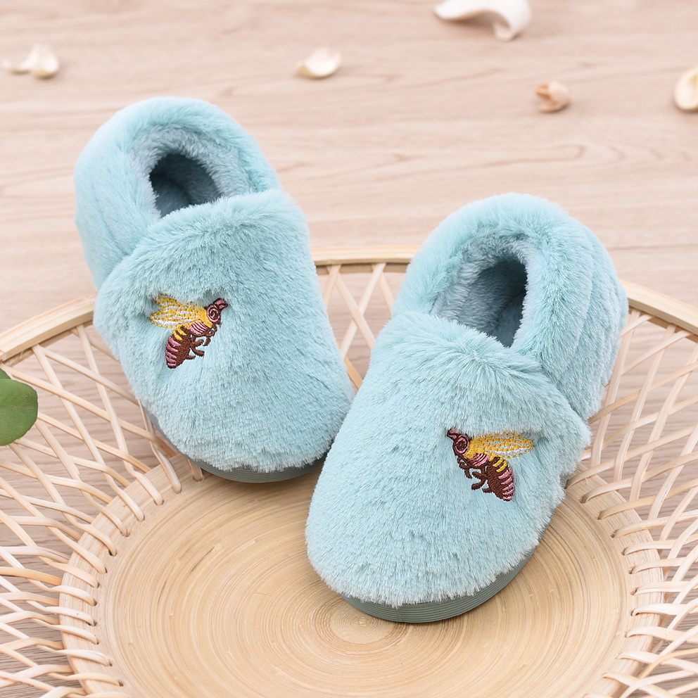 Chaussons enfants en suède CHEERFUL MARIO pour hiver - semelle tendon - Ref 1011669 Image 1