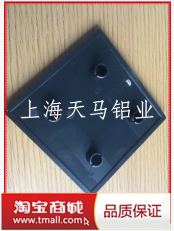 铝型材100100 封盖 盖子 端盖 欧标铝合金型材流水线型材100100