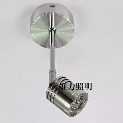 明装射灯背景墙灯led壁灯床头灯3W 客厅走廊吸顶射灯5W全套照画灯