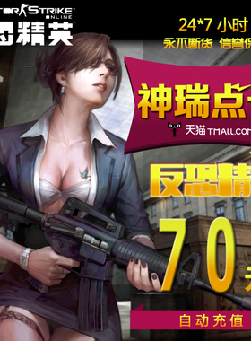 反恐精英OL2点卡70元700点卡 CSOL点卡 洛奇英雄传70元700点 自动