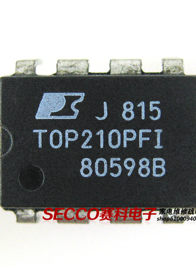 〖原装拆机〗TOP210 TOP210PF1 直插8脚 三端离线PWM开关集成电路