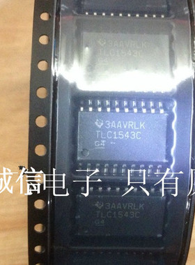 模数转换器TLC1543CDW TLC1543CDWR TLC1543C 进口TI全新芯片配件