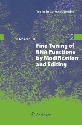 【预订】Fine-Tuning of RNA Functions by Modi...