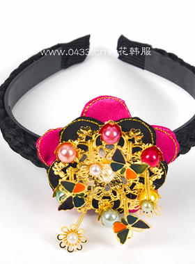 韩国原装进口颤抖蝴蝶发箍/舞台演出儿童发饰/H-P03597