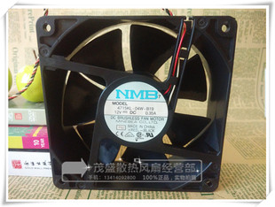 3线 风扇 04W 12cm 12V 12038 4715KL B19 双滚珠 原装 0.35A NMB