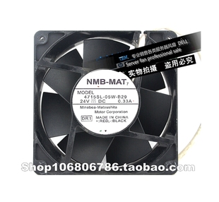 05W B29 12cm12038 原装 IP55防水 4715SL 24V0.33A 散热风扇 NMB